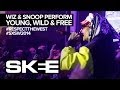 Snoop Dogg and Wiz Khalifa Perform "Young, Wild and Free" at Respect The West - SXSW 2014