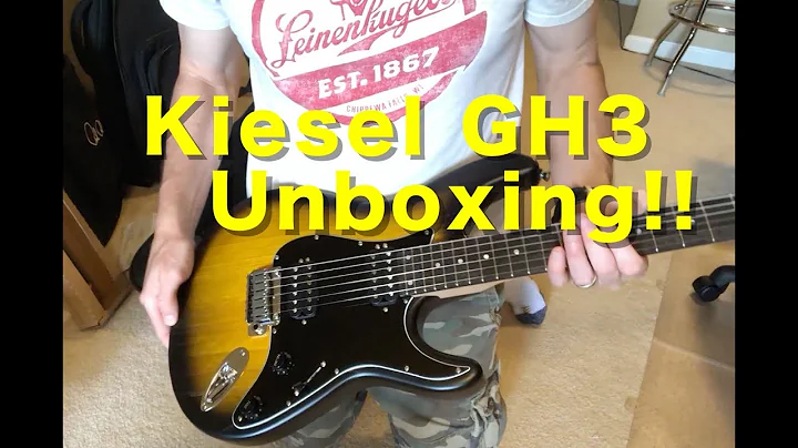 Kiesel GH3 Unboxing & test jam | By Tony Larremore