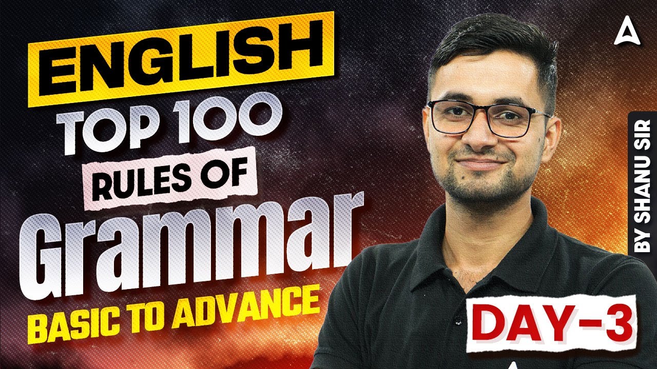 English Class Klasa 4 Podręcznik Pdf SSC CGL 2025 English Classes | TOP 100 RULES OF Grammar | Back to