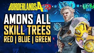 Borderlands 4 Amon All Skill Trees - Passive And Active Skills (elemental Damages)