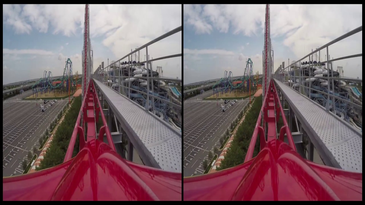 VRin - Virtual Reality Roller Coaster #5 - 3D - SBS - google cardboard ...