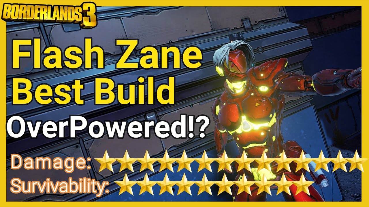 Borderlands 3 Flash Zane Build (Best Zane Build for Damage, Speed and