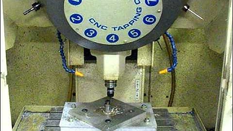 Brother TC-211 CNC tapping center demo program