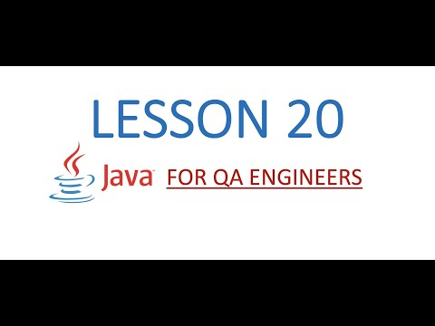 Java4QAE | Lesson