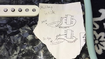 Installing Seymour Duncan JB Jr. into a Fender Mustang