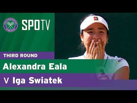 Alexandra Eala v Iga Swiatek | Third Round Highlights | Wimbledon 2026