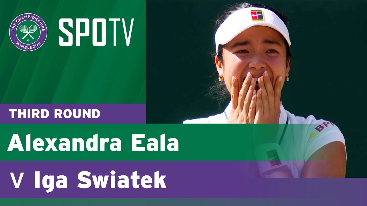 Alexandra Eala v Iga Swiatek | Third Round Highlights | Wimbledon 2026
