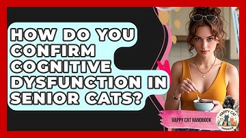 How Do You Confirm Cognitive Dysfunction In Senior Cats? - Happy Cat Handbook