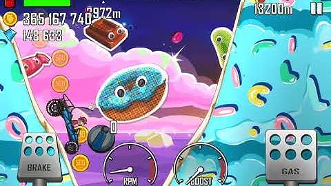 (FULL RUN) Hill Climb Racing - Mega Desert with Dune Buggy 21695m (New Record!)