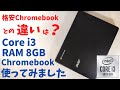 acer  Chromebook 712 C871T-A38P【開封】ブラウザしか使わない私が、ChromebookのCPU性能の違いを体感できるだろうか？・・・ Core i3 + 8GB RAM
