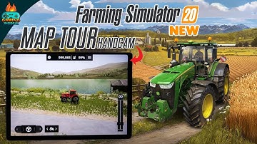 Farming Simulator 20 | A Tiny Map Tour! Unseen areas🤔