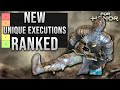 New Unique Execution Tier List [For Honor Y5S3]