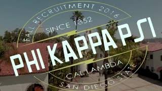 SDSU Phi Psi Rush Video 2016 - 17