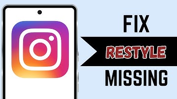 Fix Instagram Story Restyle Option Not Showing 2025 | Restyle Option Not Showing On Instagram