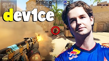 DEV1CE CS2 POV FACEIT MIRAGE "VOICE COMMS" CS2 2024 - #CS2 #FPL #dev1ce  #cs2pov