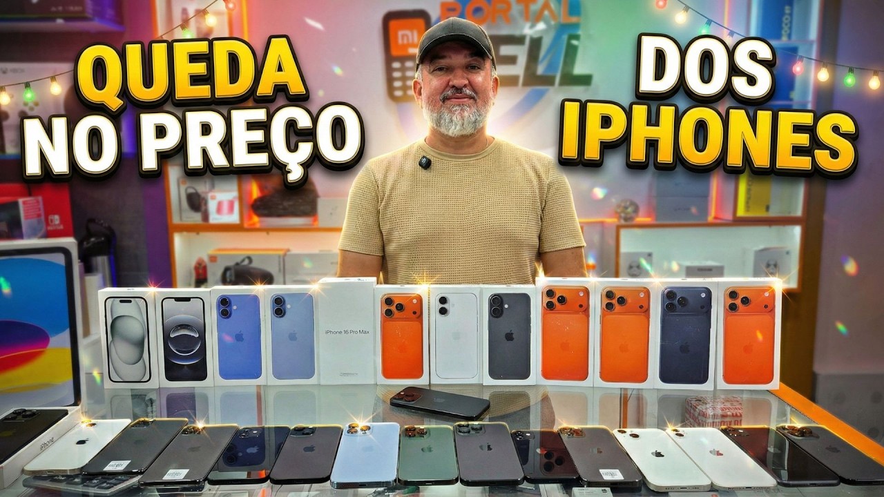 ÚLTIMA OPORTUNIDADE IPHONE NOVOS E SEMI-NOVOS COM O MENOR PREÇO DO BRASIL.