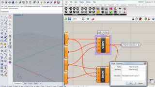 35 - Grasshopper - Clean Up Messy Definition Part 2 - Custom Package Component Using Cluster