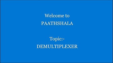 Digital Electronics | Combinational Circuits | Demultiplexer | [BENGALI]