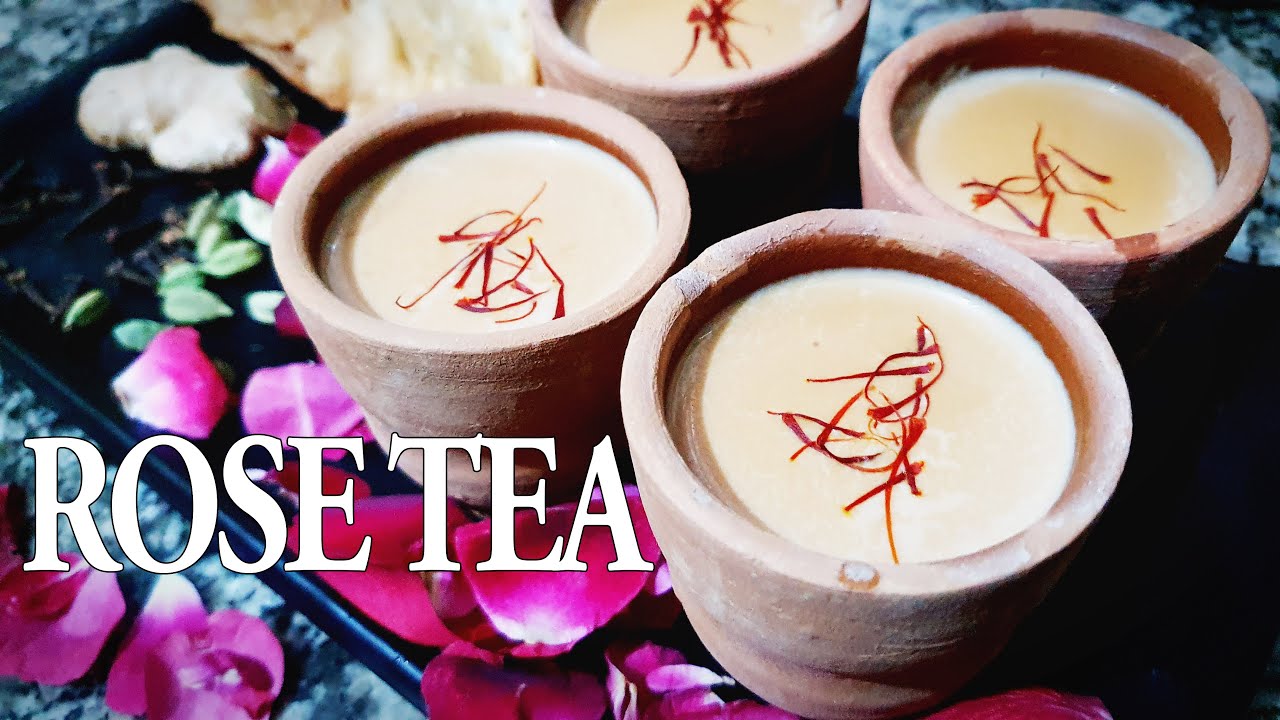 Gulab Tulsi Wali Chai Recipe | Ginger Tea Morning Refreshing Tea ...