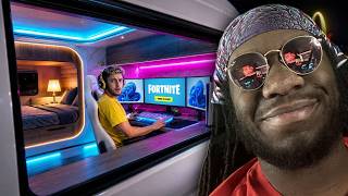 I Built a Stealth Gaming Camper Van | REACTION