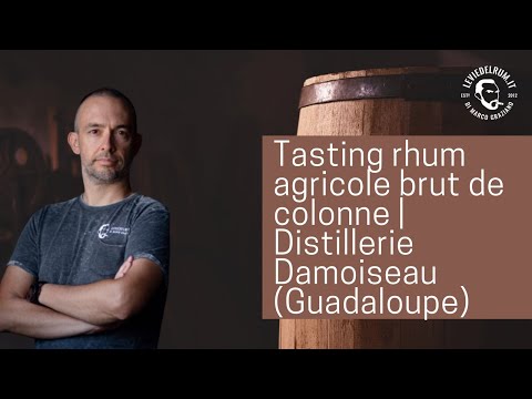 Tasting rhum agricole