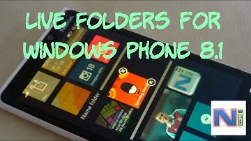 Live Folders for Windows Phone 8.1