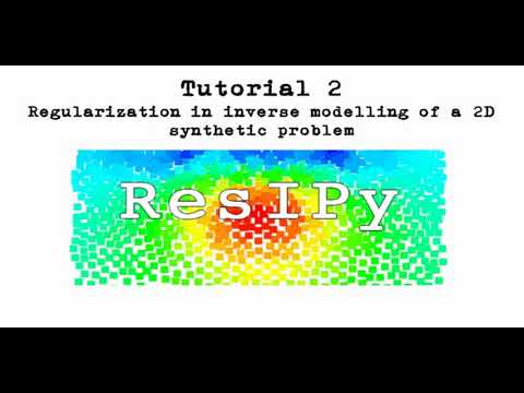 Tutorial 02 - Regularization in inverse resistivity modeling
