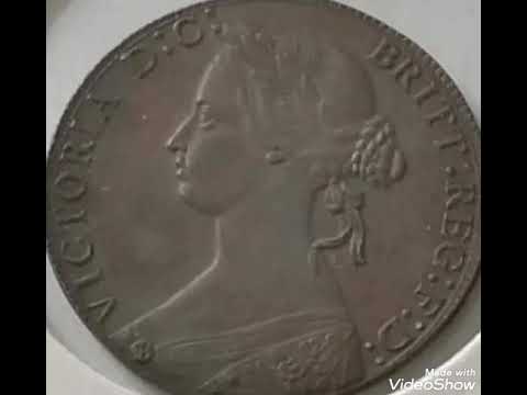 1862 British U0026 One Penny Queen Victoria ,coin Value And Price Rare.