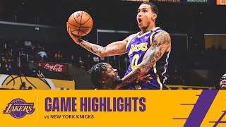 HIGHLIGHTS | Kyle Kuzma (23 pts, 3 reb) vs New York Knicks