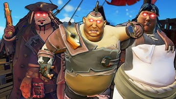 Burning Blade Players Are ALWAYS Angry... (Sea Of Thieves)