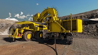 Cybermine Shovel Simulator For Komatsu Pc7000-11 Operators