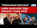 India, Australia ink historic trade pact to boost ties, PM Modi says ‘watershed moment’. #CECA