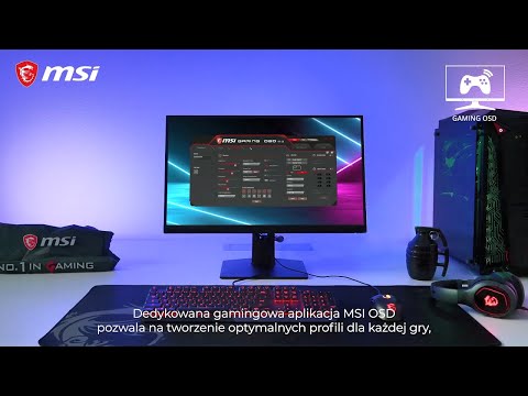 E-sportowy monitor 240 Hz - MSI Optix MAG251RX