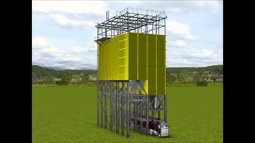 SCE modular silo bins storage - Project Sweep 3