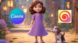 Create Consistent characters in Canva | Animation with AI (Step-by-Step Tutorial)