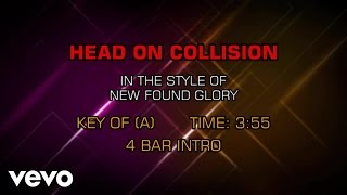 Video thumbnail of "New Found Glory - Head On Collision (Karaoke)"