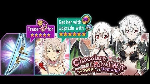 Sword Art Online Memory Defrag - Chocolate Rival War Angels vs Demons event full story