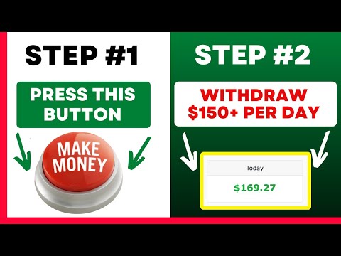 Press This "MONEY BUTTON" & Make $150/Day - FREE PayPal Money (Make Money Online 2022) |Glynn Kosky