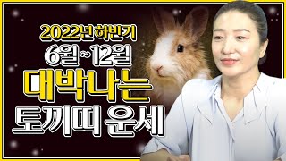 2022년 하반기에 무조건 대박나는 토끼띠운세?! (24세 36세 48세 60세 토끼띠운세) 토끼띠 문서운,…