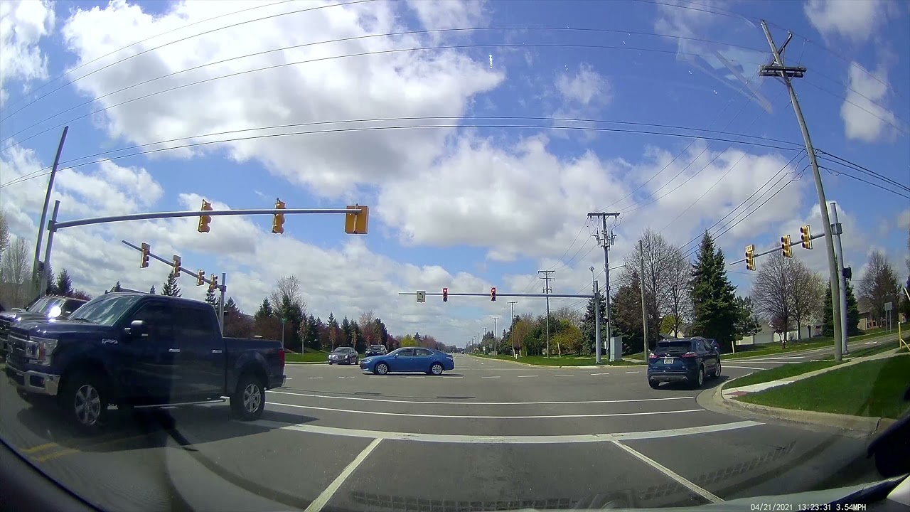 Driving to Sterling Heights, Michigan from Clinton Township, Michigan