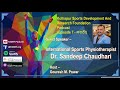 International sports physiotherapist dr sandeep choudhary on ksdrf podcast episode 8  marathi