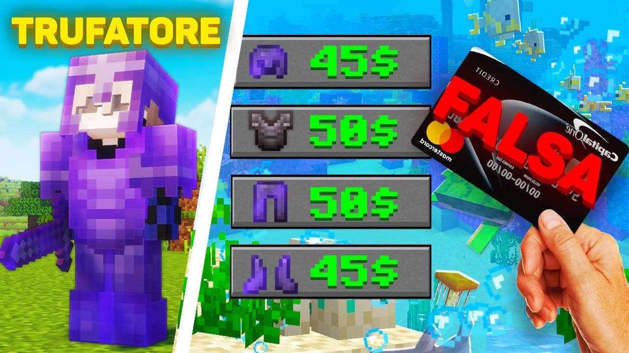 HO SCOPERTO il PIÙ GRANDE TRUFFATORE nel MIO SERVER MINECRAFT..