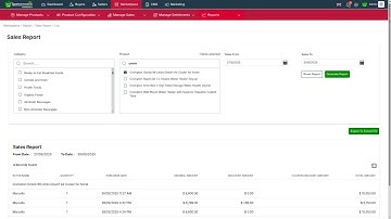 Admin Sales Report Work Flow | Spurtcommerce Admin Features