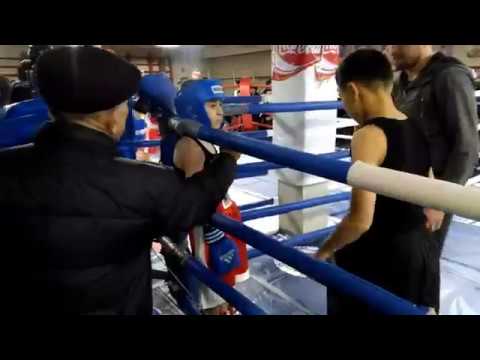 BOXING ქართული კრივი თბილისი გიორგი ბარდაველიძე BARDO ბრძოლა ღია რინგზე მოზარდებში 02.03.2019