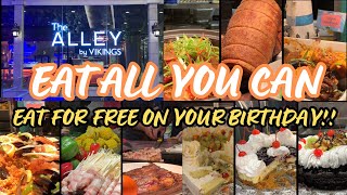 The Alley by VIKINGS at BGC, Highstreet - COMPLETE MENU | Lunch Dinner Buffet (FREE Birthday Buffet)