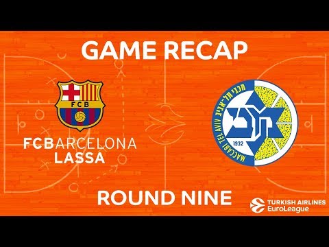 Highlights:  FC Barcelona Lassa - Maccabi FOX Tel Aviv