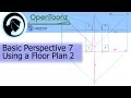 Basic perspective 7 using a floor plan 2