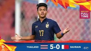 Highlights | U23 Thailand Vs U23 Bahrain ( AFC U23 Championship 2020 : Bảng A )