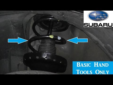 Video: ¿Subarus tiene amortiguadores o puntales?