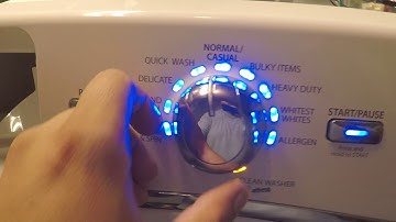 Whirlpool Duet Front Loading Washer WFW94HEX Activating Service Diagnostic Mode